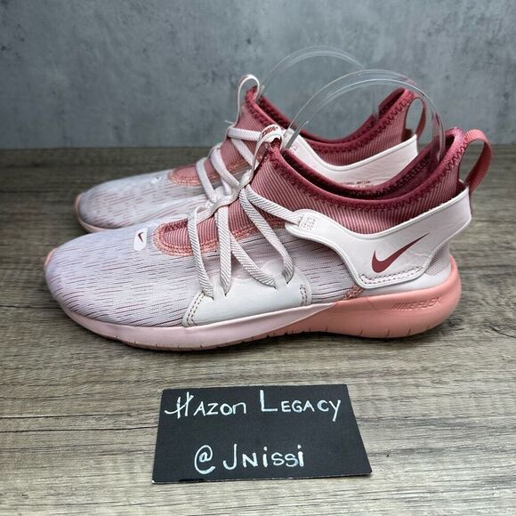 Nike Flex Contact 3~Women's~Echo Pink Slip On Sneakers~Size 6.5 - Picture 1 of 8